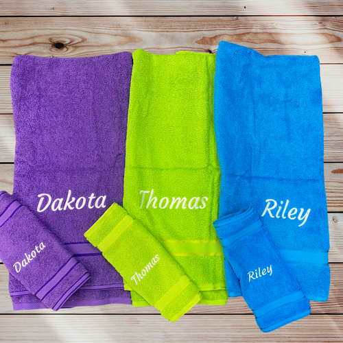 Personalised Towels (Names).