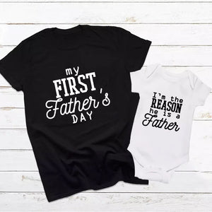 My first Father’s Day tshirt set