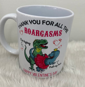 Thankyou for all the roargasms mug