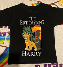 Lion king birthday tshirt