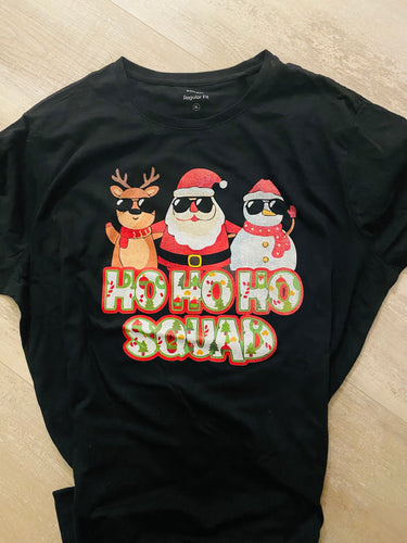 Ho ho ho squad Xmas tshirt