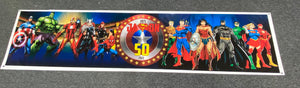 Superhero birthday banner/backdrop