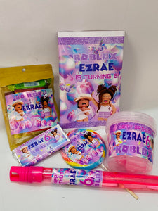Party Custom Lolly Bags