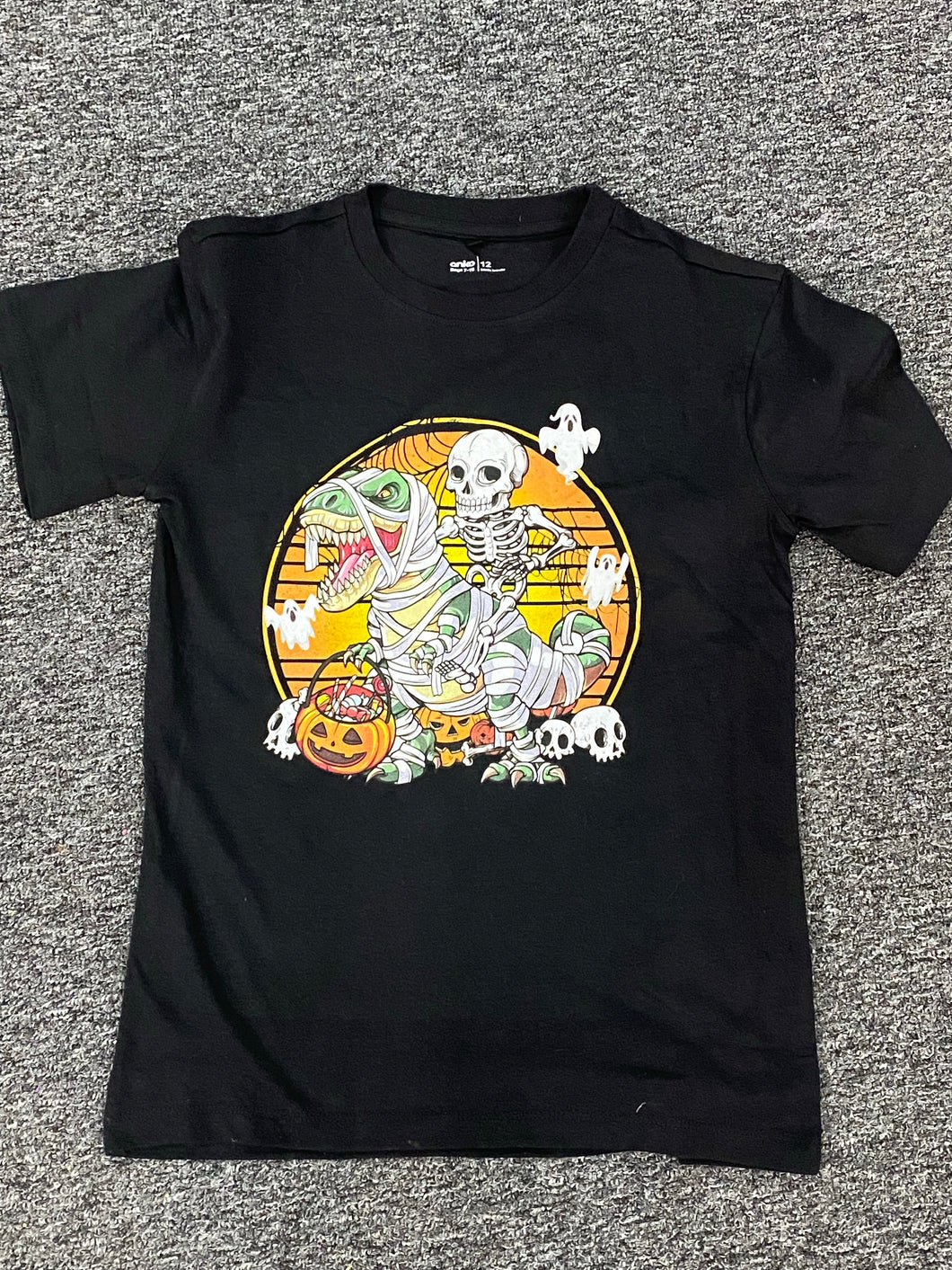 Skeleton dinosaur T-shirt