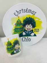 Christmas Plate and Cup Set -