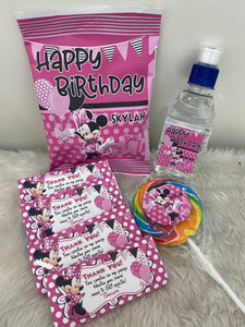 Minnie custom Party Pack