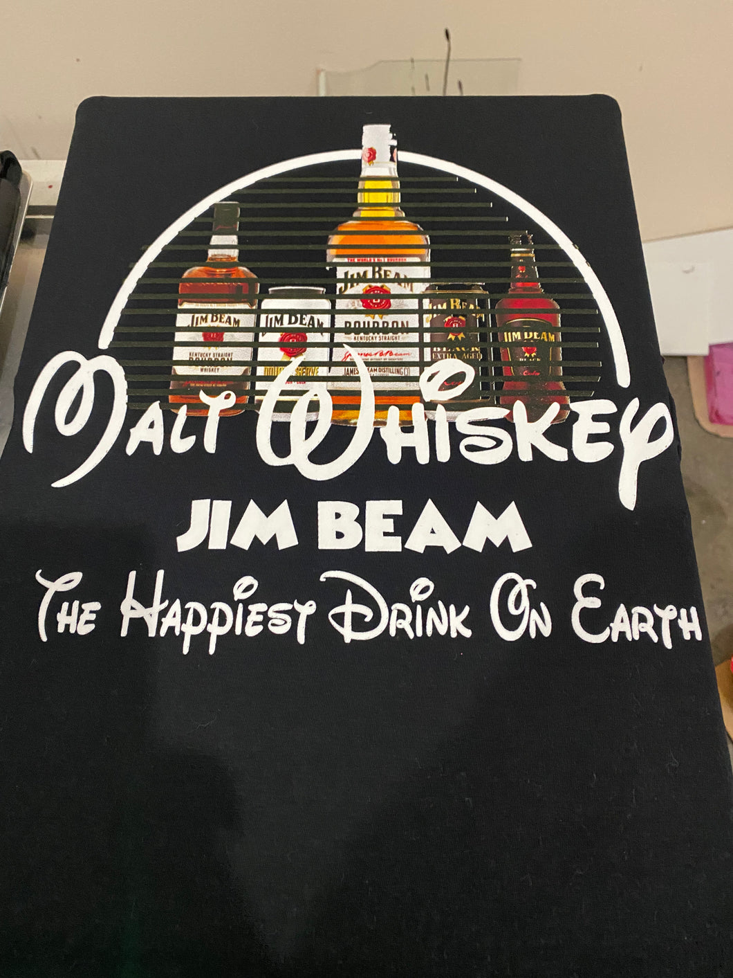 Malt whiskey beam tshirt