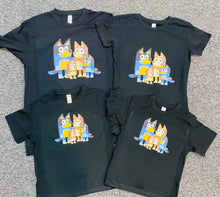 Blue  family birthday Tshirt Pack Birthday/Celebration