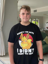 Sorry I’m late Pokémon tshirt
