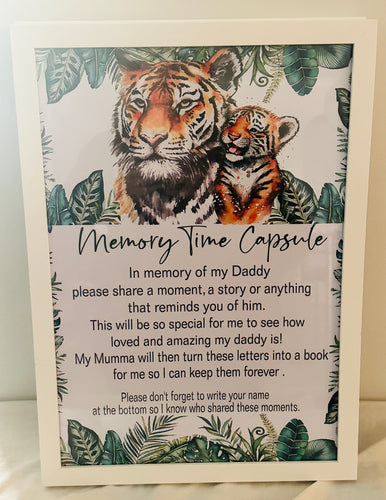 Time/memory capsule frame