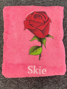 Rose towel/ towel set
