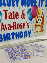 Bluey birthday banner/backdrop