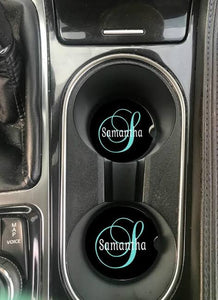 Car cup coasters custom