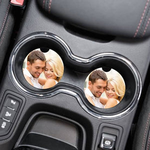 Car cup coasters custom