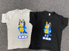 bluey mens tshirt