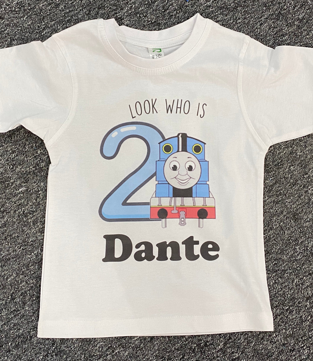 Thomas birthday tshirt