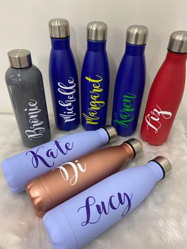 Double walled drink bottles