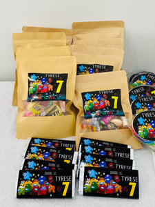 Party Custom Lolly Bags