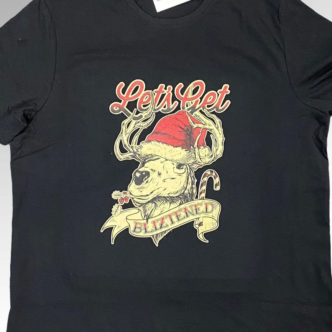 Let’s get bliztened Xmas tshirt