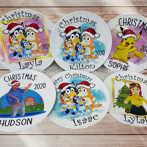Christmas Plate and Cup Set -