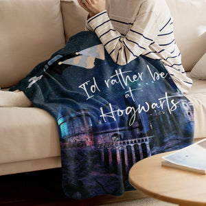 Hogwarts  custom  Blanket