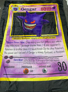 Genger Pokémon custom Blanket