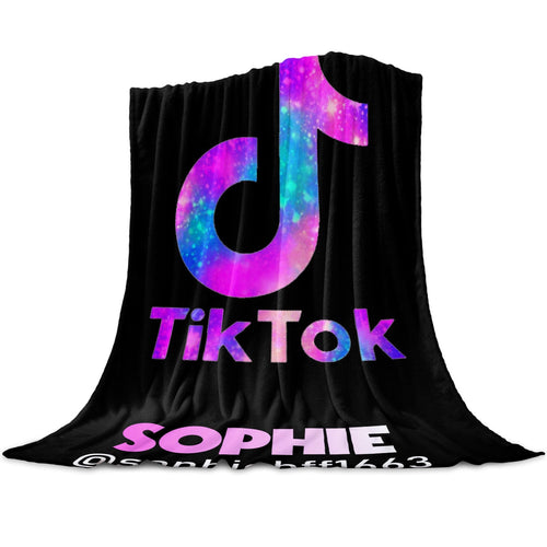 Tiktok custom  Blanket
