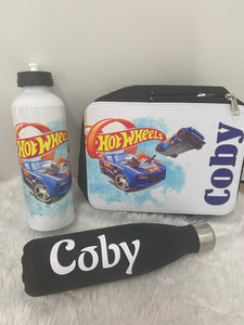 Hot wheels Lunch Box and Drink Bottle