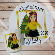 Christmas Plate and Cup Set -