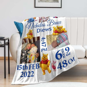 Baby birth  Custom Blanket