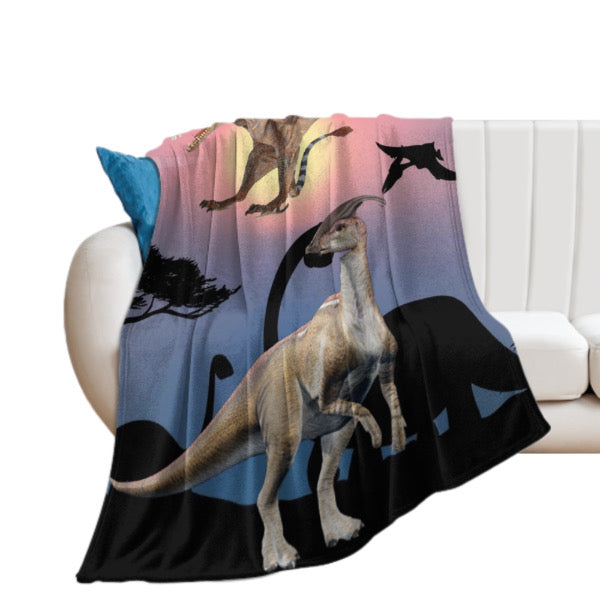 Dinosaur  Custom Blanket