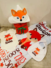 Baby fox pack blanket, towel