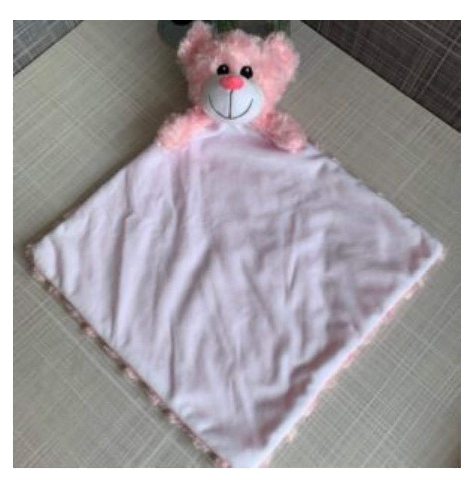 Pink bear Comforter