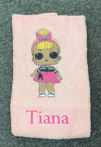 Lol doll towel set