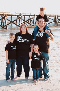 King/Queen Family Tshirt Set