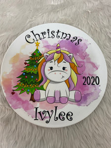 Christmas Plate and Cup Set -