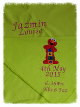 Embroidered Personlized Baby Blankets