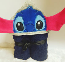 Lilo and stitch hooded towels