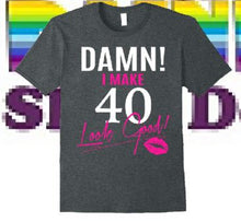 40th womens Tshirts