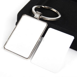 Metal personalised keyrings