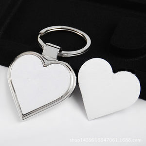 Metal personalised keyrings