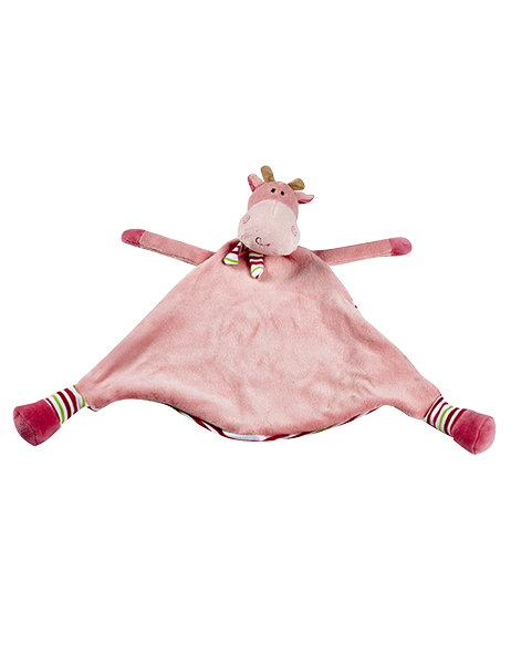 Oeko Pink Giraffe Comforter