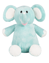 Elle the Elephant Pink,Blue, Purple,Grey