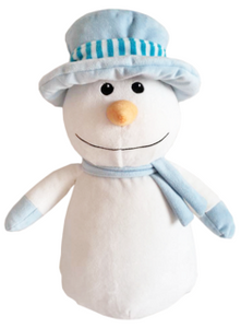 Snowman Blue Hat