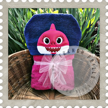 Shark Doo Doo  Hooded Towel