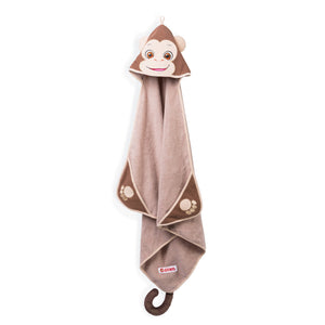 Monkey  Cubbie Hooded Towel