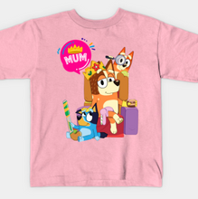Bluey queen mum tshirt