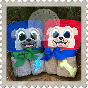 Puppy Pals Hooded Towel.