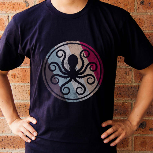 Retro octopus