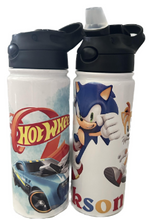Sports Bottle with Straw Lid